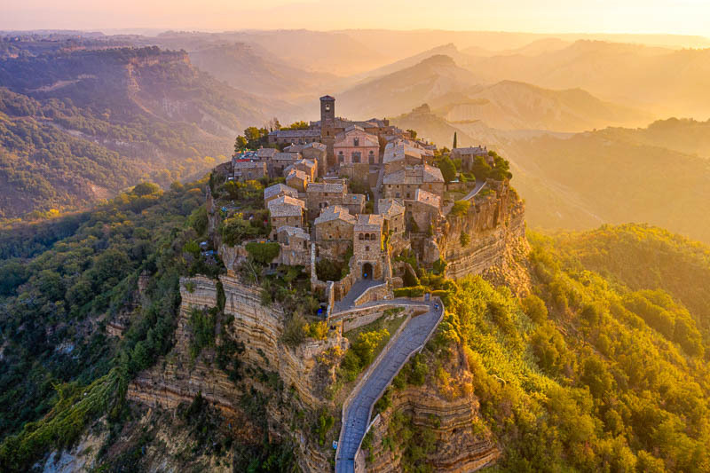 'The Dying Town', Civita di Bagnoregio, Viterbo district, Lazio, Italy, Europe - Foto: Andrea Comi