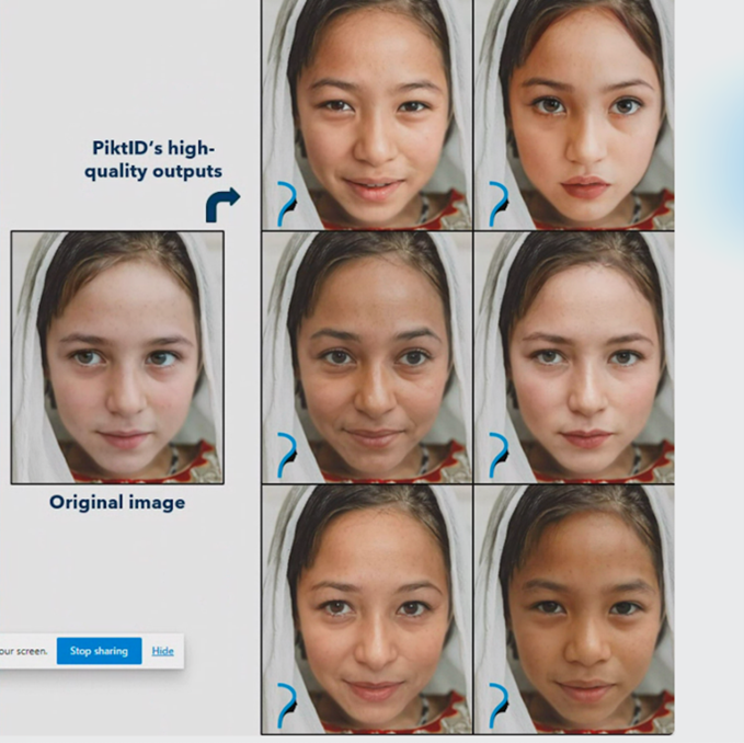 Schutz der Persönlichkeit: PiktID anonymisiert Gesichter.