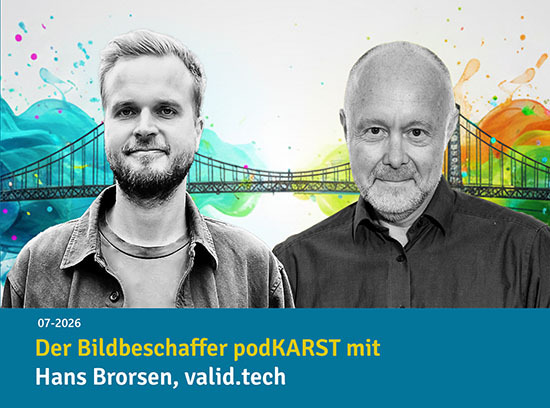 Der Bildbeschaffer podKARST mit Hns Brorsen, valid.tech